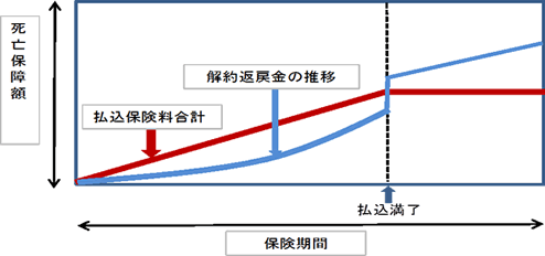 低解約返戻金型終身保険