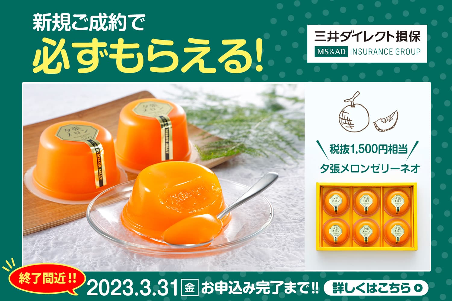 三井ダイレクト損保キャンペーン