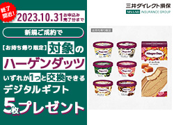 三井ダイレクト損保キャンペーン
