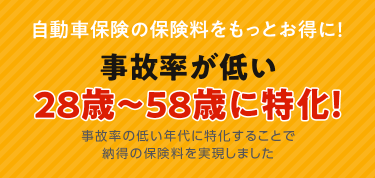 自動車保険の保険料をもっとお得に！